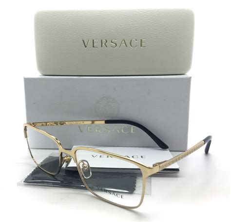 versace gold frame glasses mens|men's versace prescription glasses.